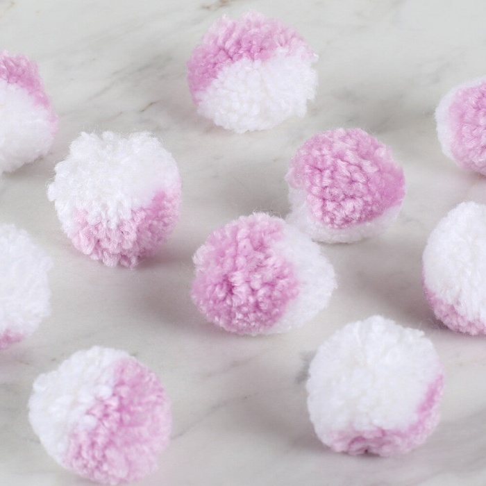 Biomak® Kartopu İkiz Pompon - DU0006