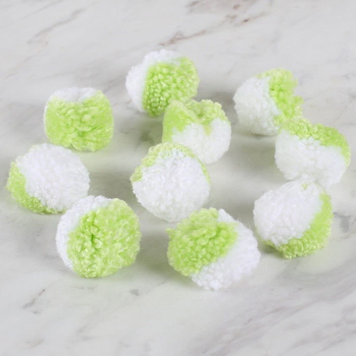 Biomak® Kartopu İkiz Pompon - DU0004