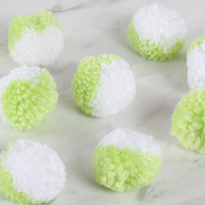 Biomak® Kartopu İkiz Pompon - DU0004