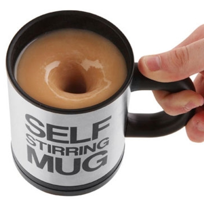 Kendi Kendini Karıştıran Termos Kupa