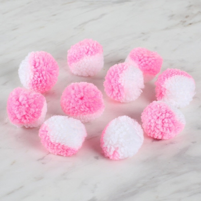 Biomak® Kartopu İkiz Pompon - DU0008