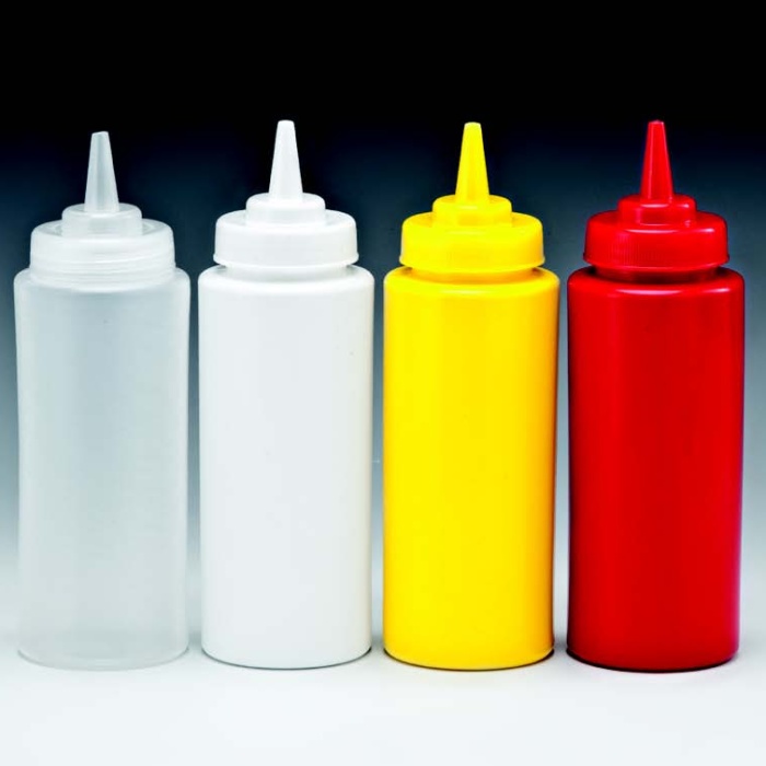 Biomak Ketçap Şişesi - 1000ML Dev Boy Kırmızı 3 Adet