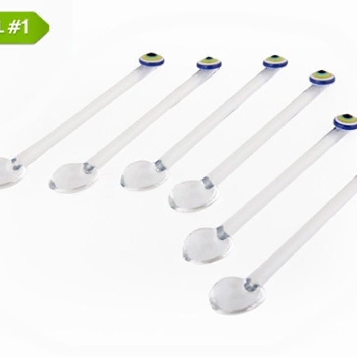 Cam Çay Kaşığı 12 Adet