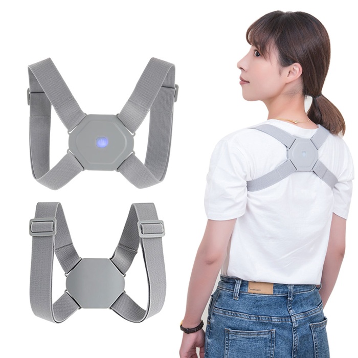 Biomak® Unisex Titreşim Sensörlü Kamburluk Önleyici Dik Duruş  Ayarlanabilir Akıllı Korse