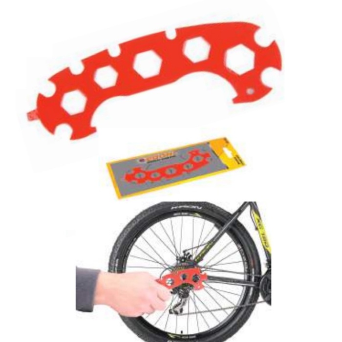 Biomak Bisiklet Tamir Anahtarı (06mm-17mm) - 15 in 1