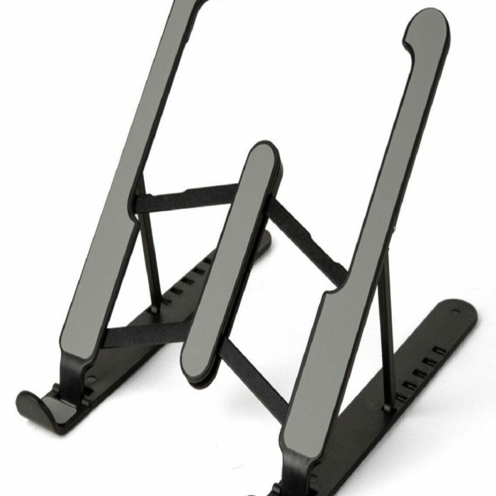 Biomak® Katlanabilir Laptop Standı - Kaydırmaz Kademe Ayarlı Laptop Tablet Tutucu