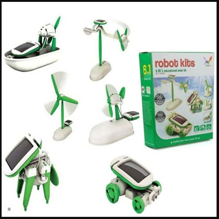 Biomak® Solar Robot Mucit Kiti - 6 in 1