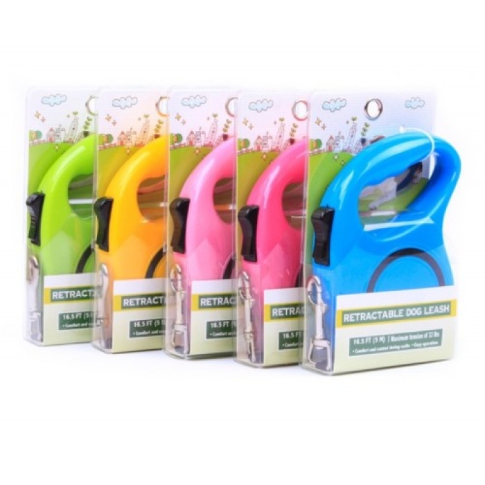 Biomak® Otomatik Uzayıp Kısalabilen Makaralı Köpek Tasması - 5 Metre