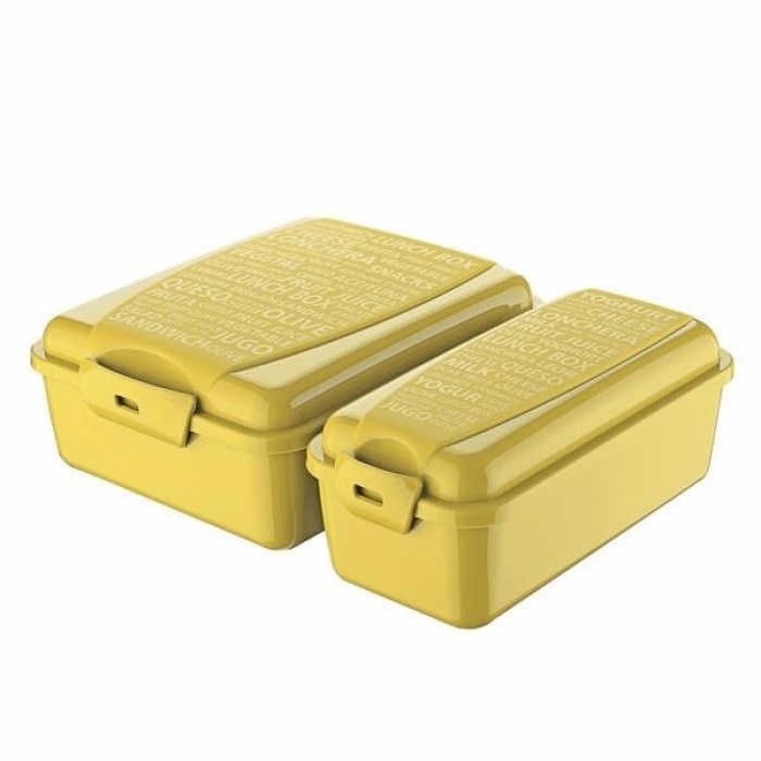 Biomak® 3 Bölmeli Çatal Bıçaklı Beslenme Kabı - Diyet Kabı