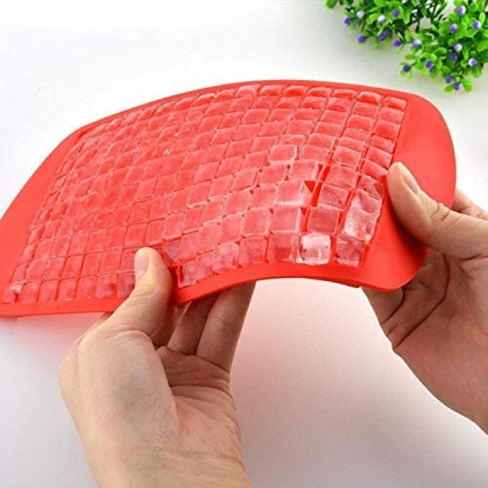 Biomak 160 Bölmeli Mini Küp Silikon Buz Kalıbı Buzluk