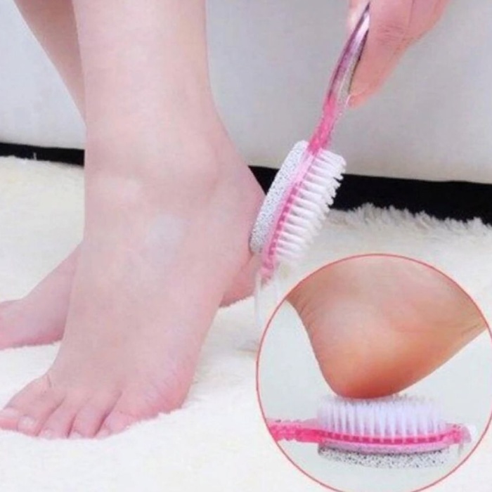 Biomak Törpülü Fırçalı Topuk Taşı - 4in1