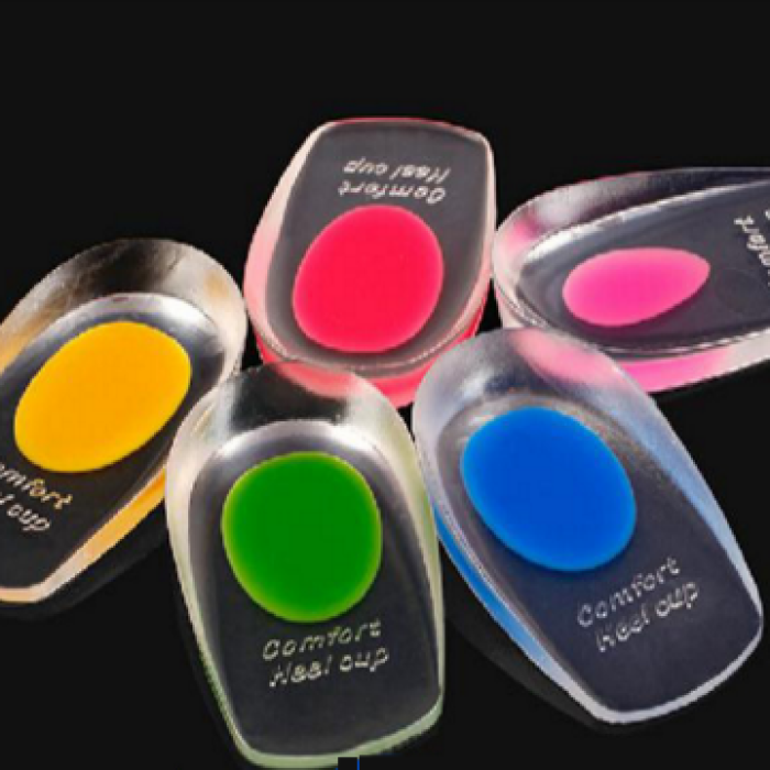 Biomak® Şeffaf Topuk Yastığı Tabanlık Pembe