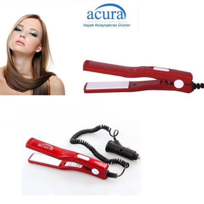 Biomak® Acura AC 75 Carin Araçta Kullanılabilen Saç Düzleştirici Saç Maşası