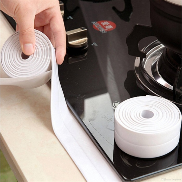Biomak® Su Sızdırmaz Bant Lavabo Küvet Kenar Bandı (3.2m)
