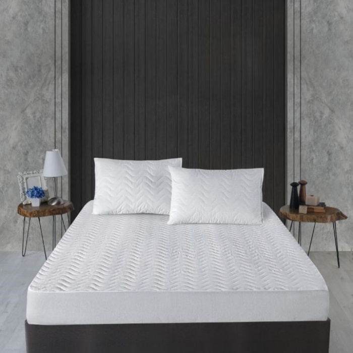 Biomak Alez Kapitone Fitted Yatak Koruyucu 160*200 cm