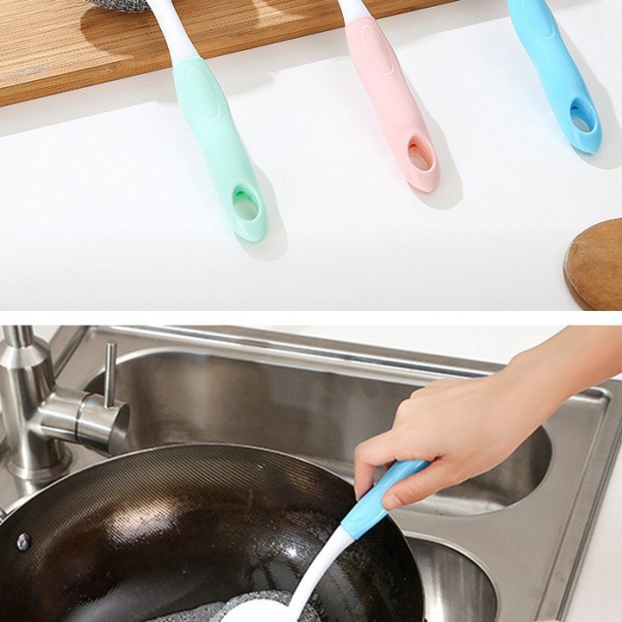 Biomak Mangal Temizleme Fırçası - Barbekü Fırçası - Lavabo Bulaşık Fırçası