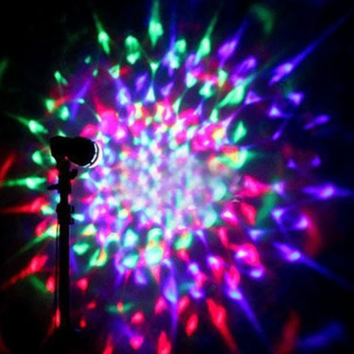 Biomak® Renkli Led Döner Başlıklı Disko Ampulü
