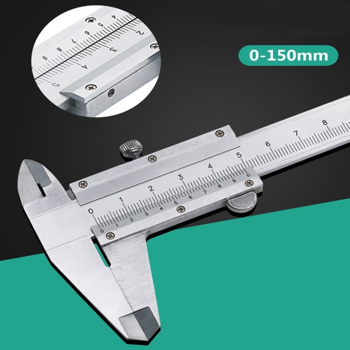 Biomak Kumpas - Çelik Kumpas 0,01 mm - 150mm 6inc