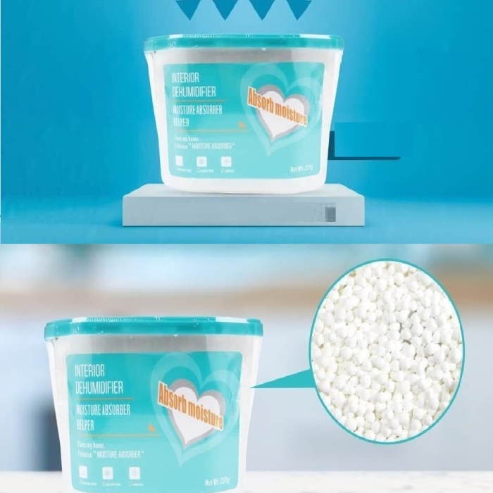 600 ML Nem Alıcı Rutubet Giderici Aparat Limonlu Mutfak Salon Banyo Küf Koku Alıcı Granül