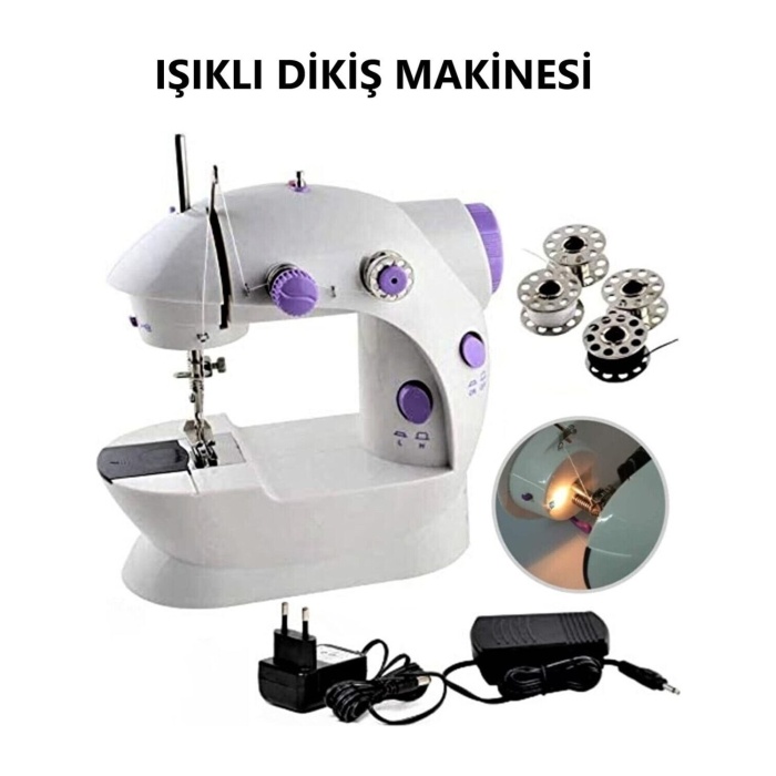 Biomak Dikiş Makinesi Mini Pedallı Elektrikli