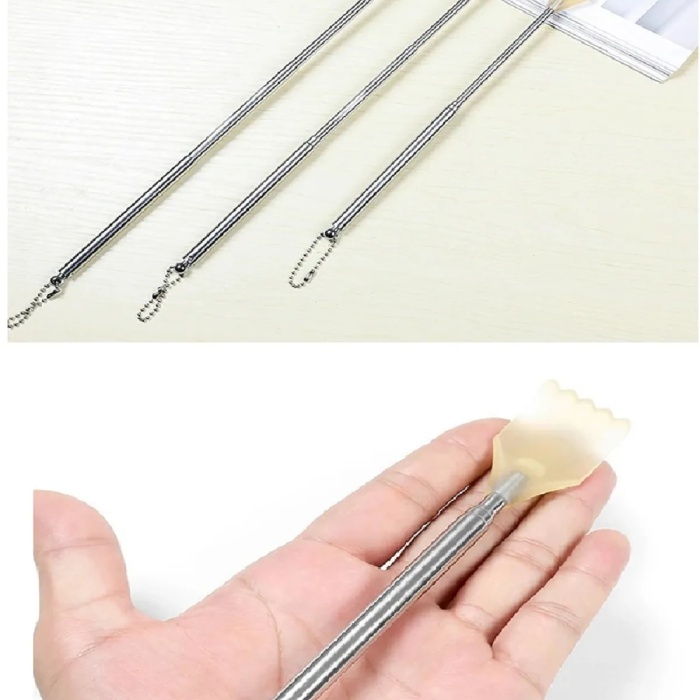 Biomak® Uzayabilen Metal Teleskobik Sırt Kaşıyıcı  Cep Tipi Sırt Kaşıma Aparatı