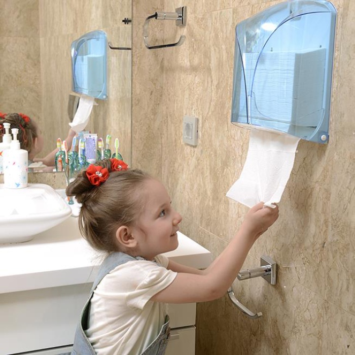Biomak® Z Katlı Peçete Dispenseri -Duvara Monte Havlu Peçetelik