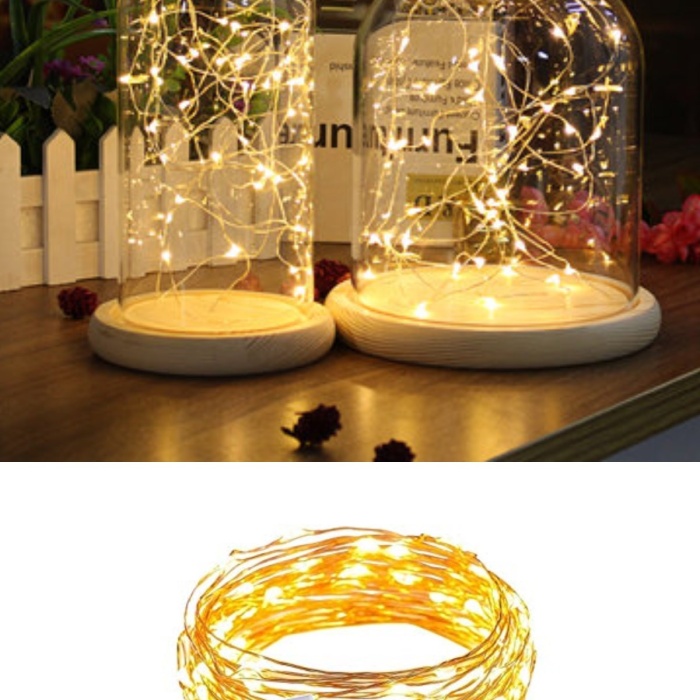 Biomak® Peri Led Işık 10  Metre GÜN IŞIĞI Dekor Lambası 100 Ledli