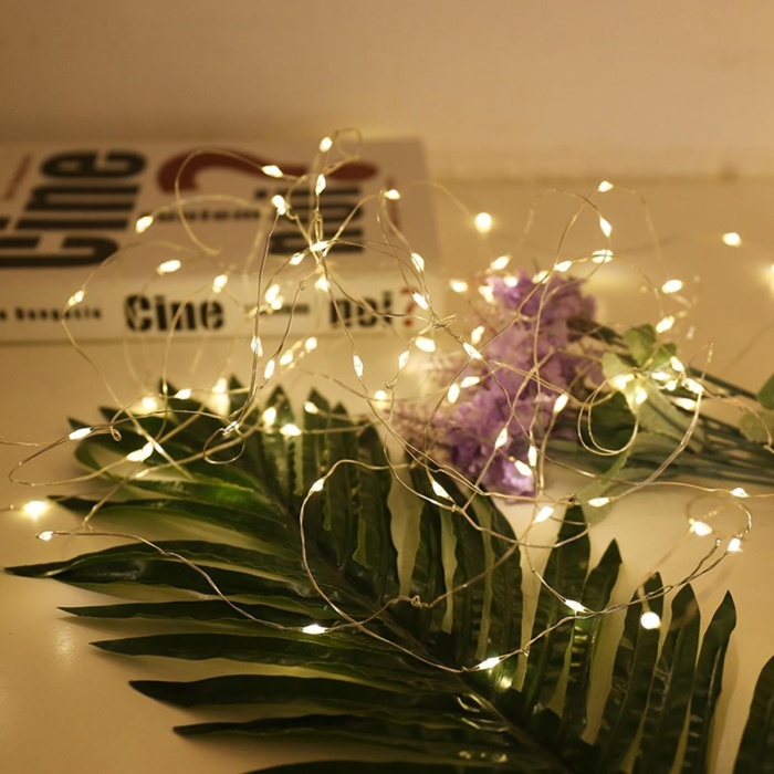 Biomak® Peri Led Işık 5 metre GÜN IŞIĞI Dekor Lambası 50 Ledli