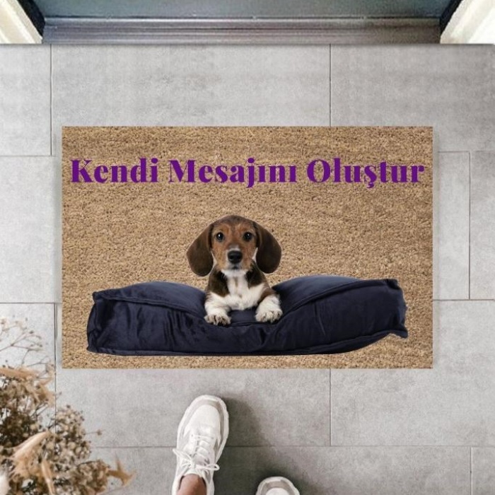 Biomak Dijital Baskı Kişiye Özel İç Kapı Dekorasyon Paspas  PS11227