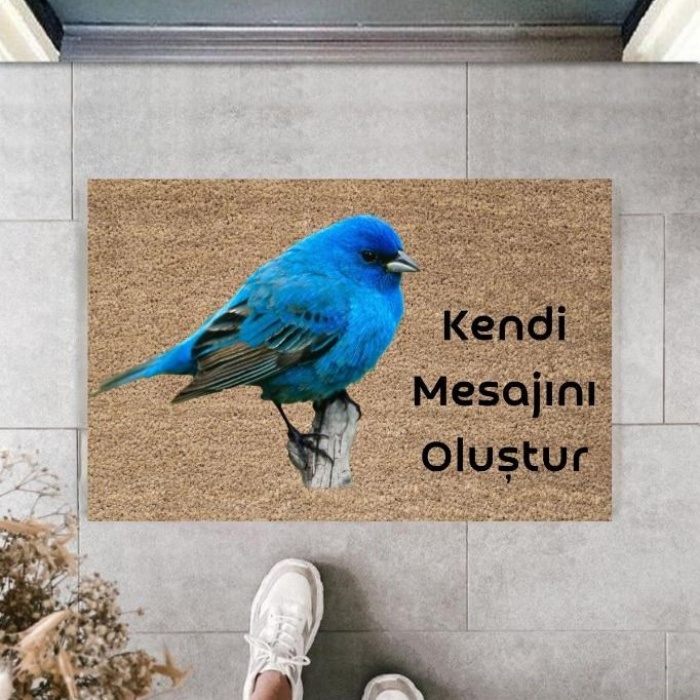 Biomak Dijital Baskı Kişiye Özel İç Kapı Dekorasyon Paspas  PS11233