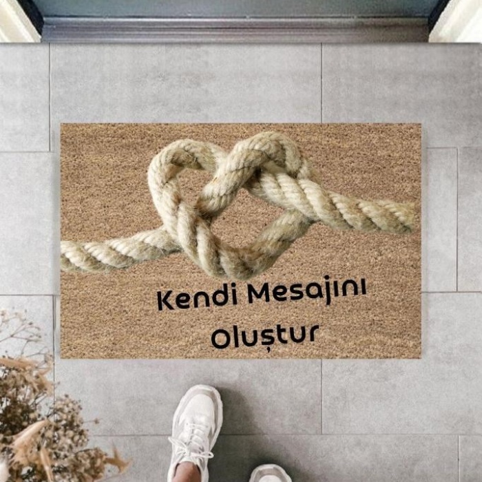 Biomak Dijital Baskı Kişiye Özel İç Kapı Dekorasyon Paspas  PS11250