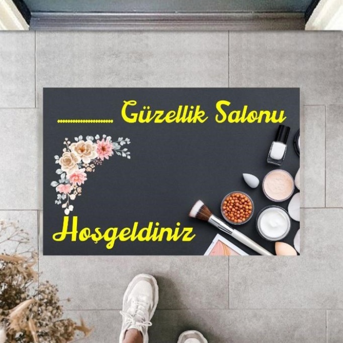 Biomak Dijital Baskı Kişiye Özel İç Kapı Dekorasyon Paspas  PS11270