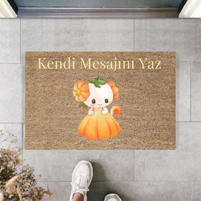 Biomak Dijital Baskı Kişiye Özel İç Kapı Dekorasyon Paspas  PS11280