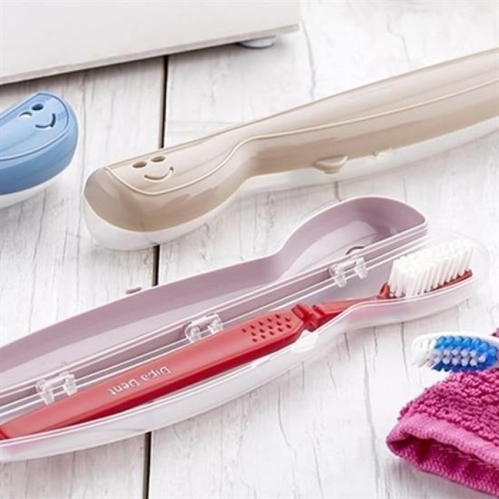 Biomak Lux Çanta İçi Hijyenik Seyahat Tipi Diş Fırçası Koyma Kutusu
