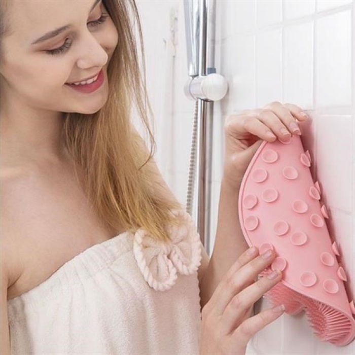 Biomak® Çok Amaçlı Esnek Yumuşak Banyo El Ayak Vücut Plastik Duş Matı Plastik Banyo Matı