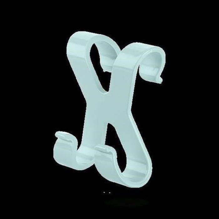 Biomak® Hang it Pratik Kolay Taşımabilir Havlupan 2 Kancalı Banyo Askısı