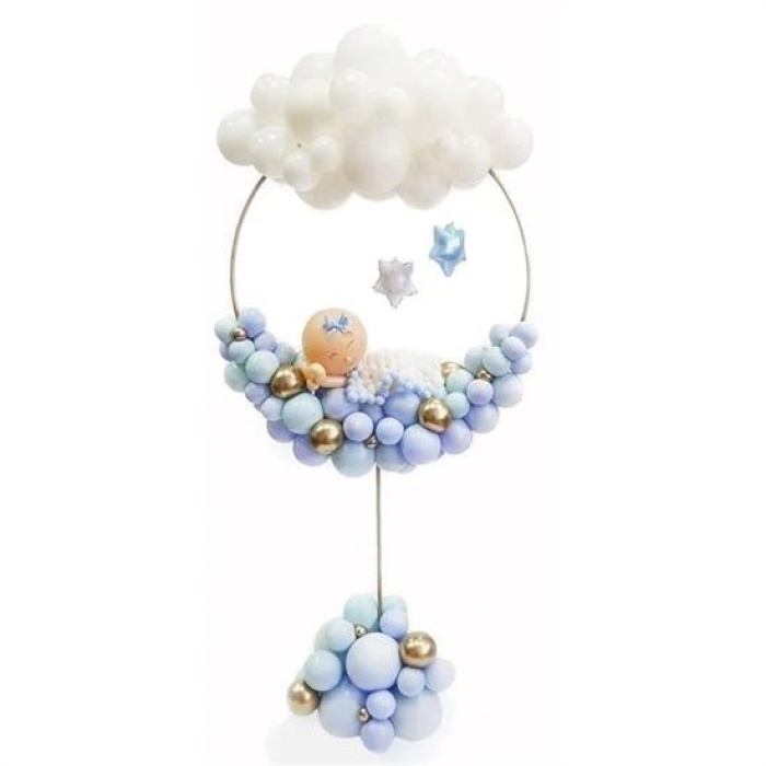 Biomak® Sticker Damla Model Çift Taraflı Yapışkan Balon Yapıştırıcısı