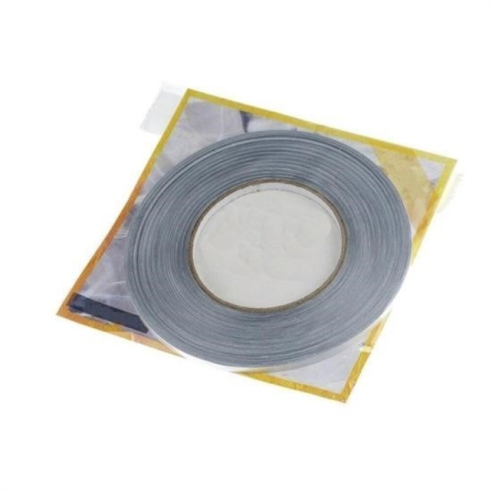 Biyomak® 50 Metre Fayans Arası Şerit Dekoratif Yapışkan Renkli Dekor Su Geçirmez Sızdırmaz Gümüş Bant