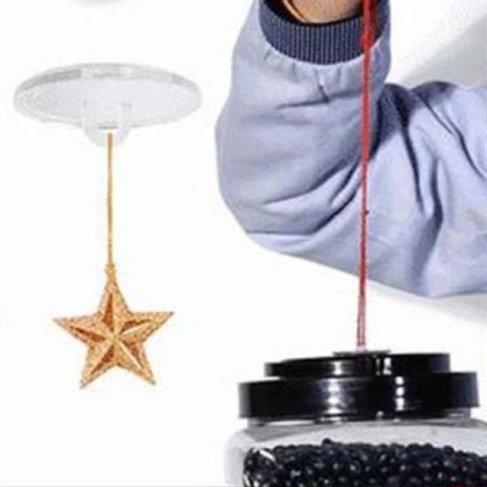 Biyomak® 20 Adet Şeffaf Yuvarlak 3 Cm Çaplı Güçlü Disk Yapışkanlar