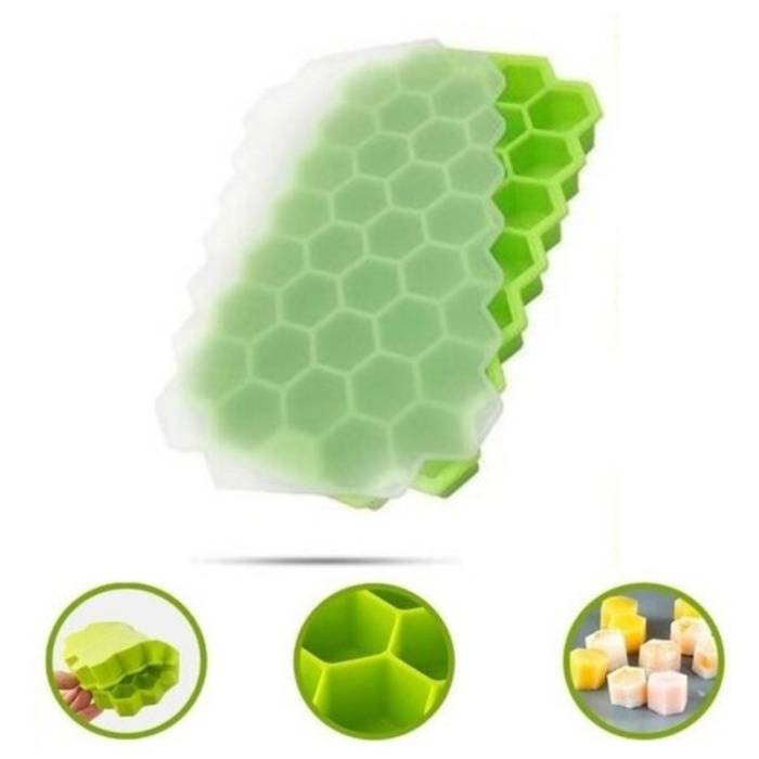 Biomak® 37 Bölmeli Slikon Petek Şeklinde Buz Kalıbı