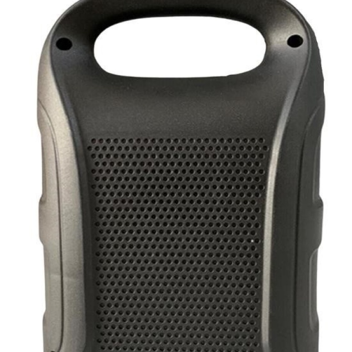 Biyomak® Tutmalı Mini Hoparlör Işıklı Taşınabilir Bluetooth Wireless Radyolu Sd Kart ve USB Girişli Hoparlör
