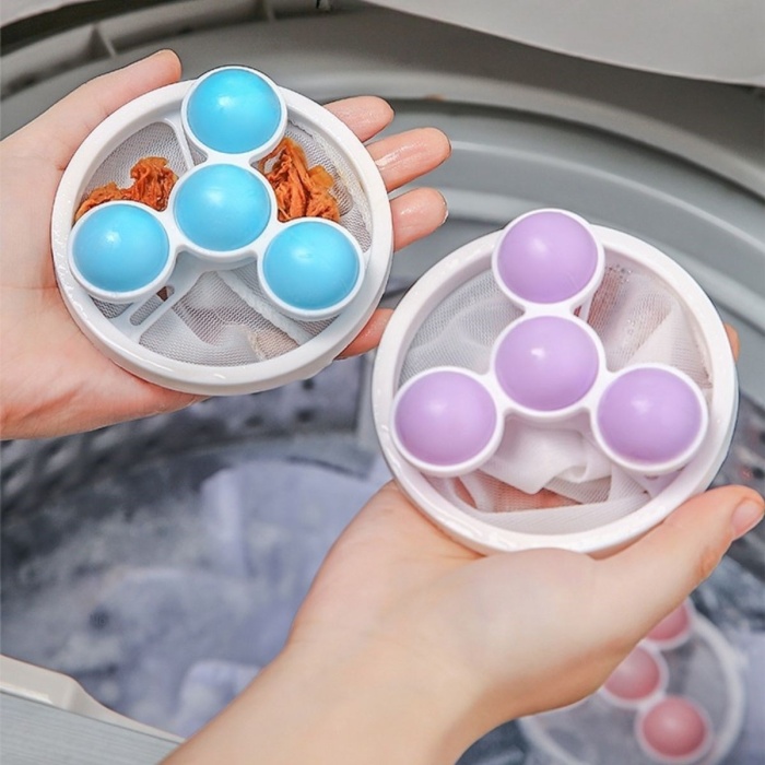 Biomak® Çamaşır Makinesi İçin  Toz ve Evcil Hayvan Tüyü Toplayıcı Yıkanabilir Tüy Temizleme Aparatı