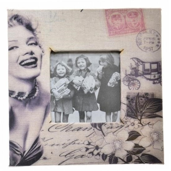 Biomak® Decotown Marilyn Monroe Tasarım Ahşap Resim Fotoğraf Çerçevesi