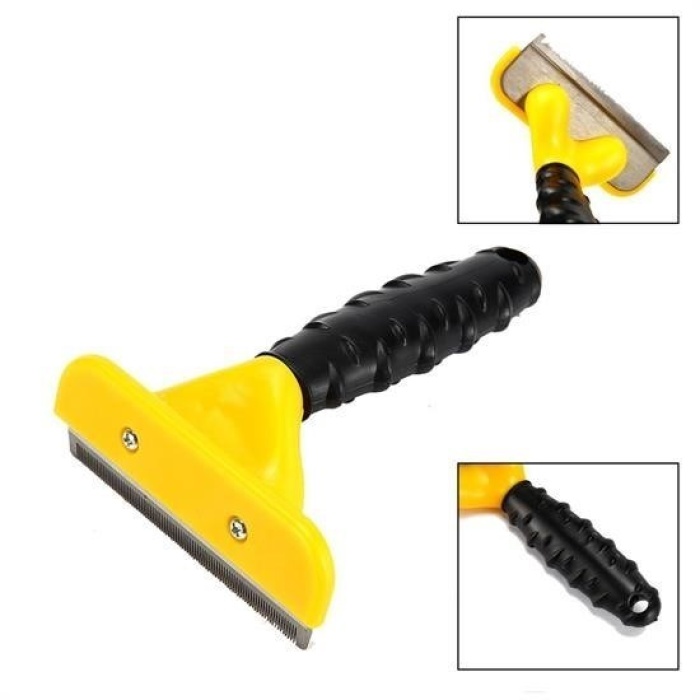Biomak® Fubminator Kedi Köpek Tüy Toplama Tarağı  Kaşıma Aparatı 4,5 Cm
