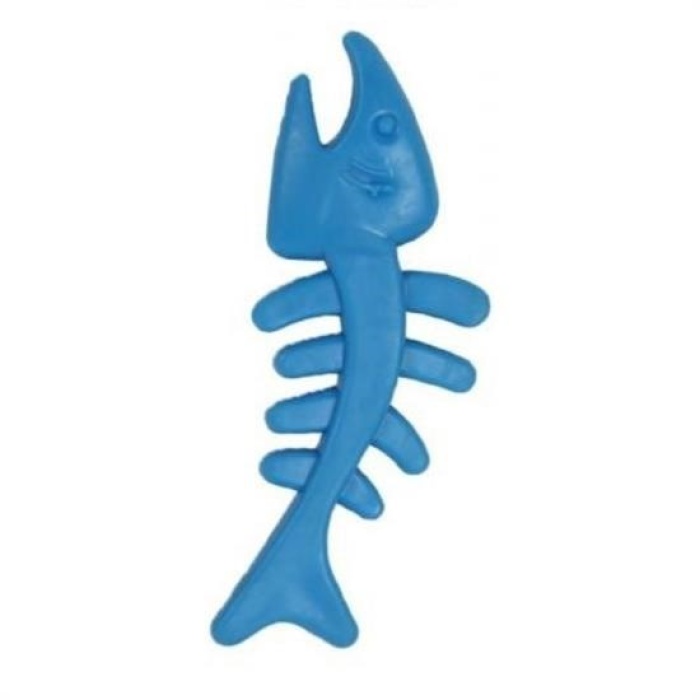 Biomak® Balık Kemiği İskelet Şekilli Renkli Plastik Kedi Oyuncağı