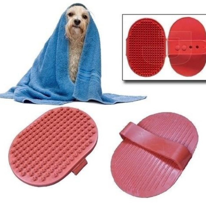 Biomak® Ergonomik Masajlı Evcil Hayvan Kedi Köpek Yıkama Fırçası Aparatı