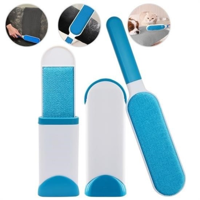 Biomak® 2Li Set Kıl Tüy Toplayıcı Kendinden Temizlemeli Tarak
