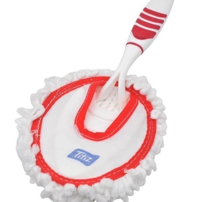 Biomak® Mikrofiber Duster Toz Leke Kir Alıcı Temizleyici Tutacaklı Temizlik Bezi Aparatı Malzemesi
