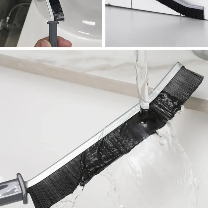Biomak® 2li Çok Amaçlı Multi Ince Temizlik Fırçası Derz Arası Banyo Mutfak Lavabo Detay Temizleme Fırçası