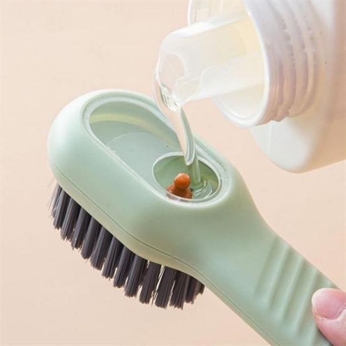Biomak® Çok Amaçlı Deterjan Hazneli Pratik Ayakkabı, Bot Temizleme Yıkama Fırçası